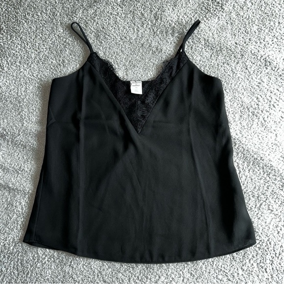Melrose and Market Black Camisole with Adjustable Straps - Picture 1 of 4